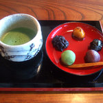 お抹茶セット(500円)        （by バナナメロン）