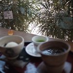 和カフェ 茶楽　抹茶のアフォガード        （by エース）