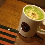 黒みつ 抹茶ラテ        （by ☆ ナオコのお気に入りブログ）