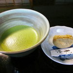 栗きんとん・抹茶セット        （by ccandy）